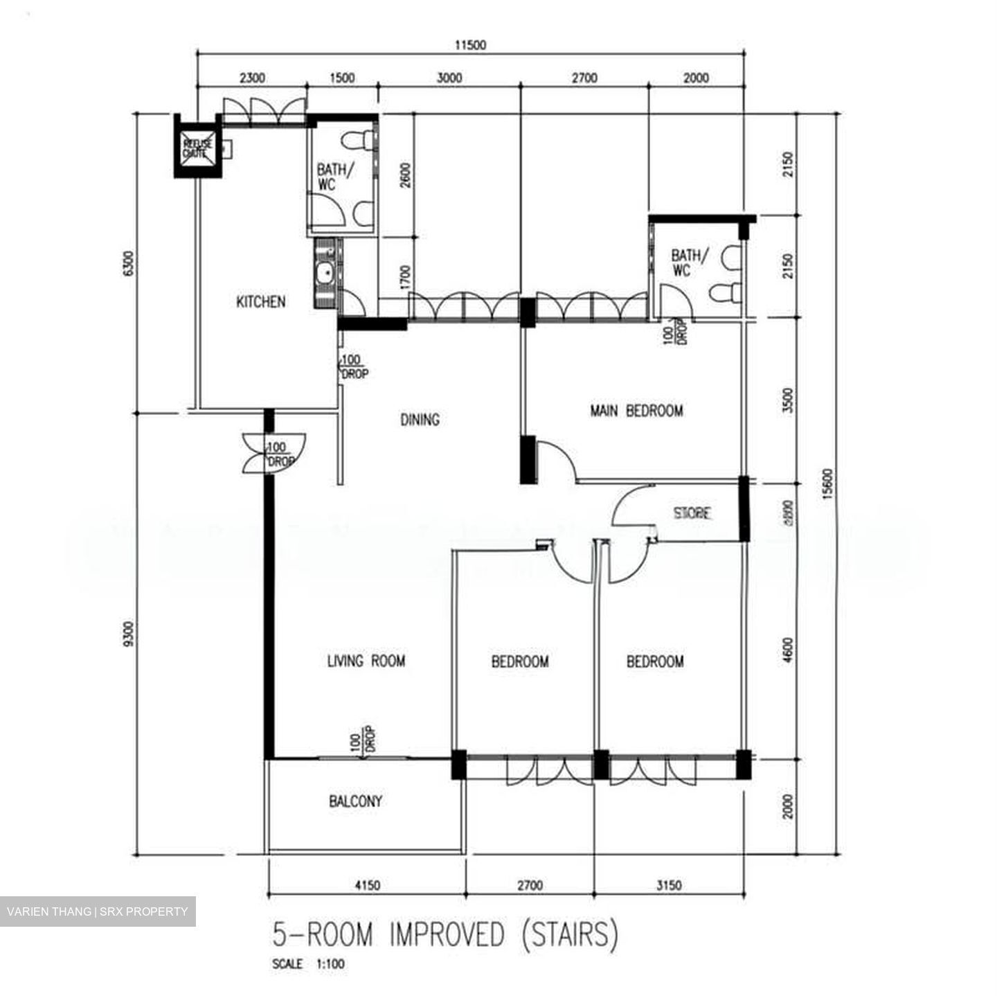 Blk 232 Yishun Street 21 (Yishun), HDB 5 Rooms #532576311